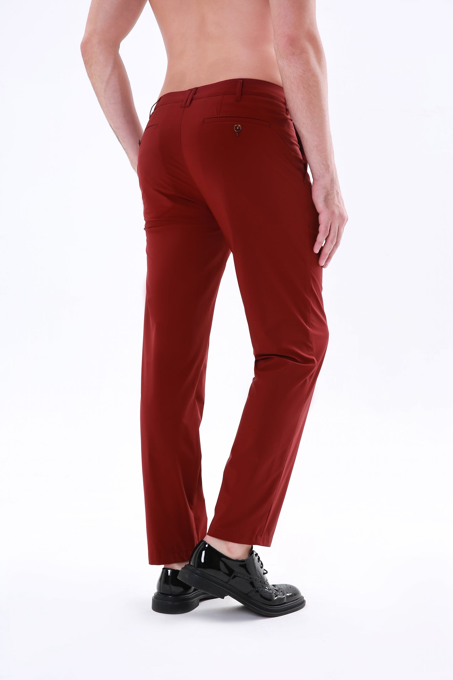 Dress Pant Jogger Rosso-Vino