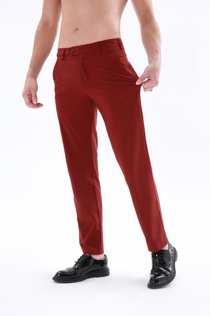 Dress Pant Jogger Rosso-Vino