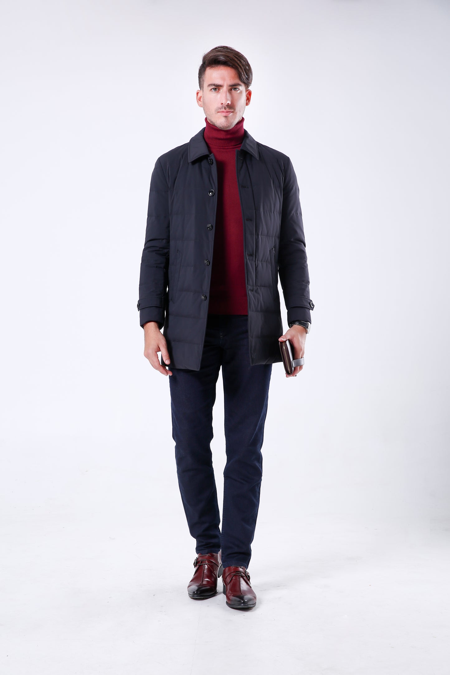 OverCoat Navy Milano