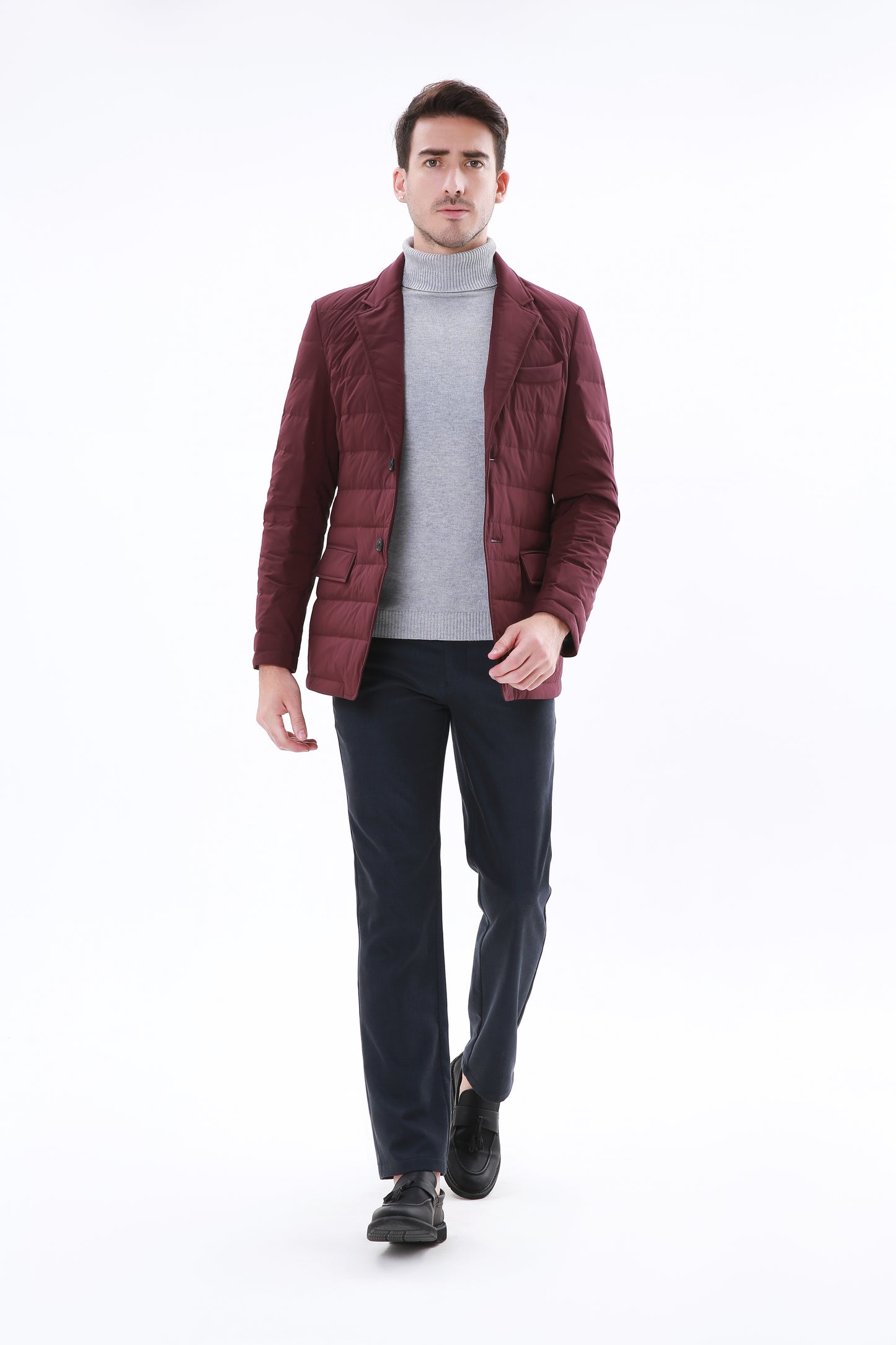 Suit Jacket Dark Red