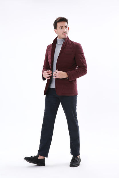 Suit Jacket Dark Red