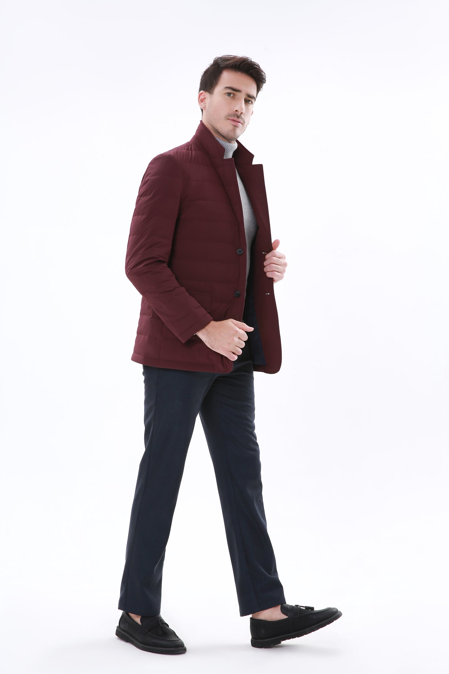 Suit Jacket Dark Red