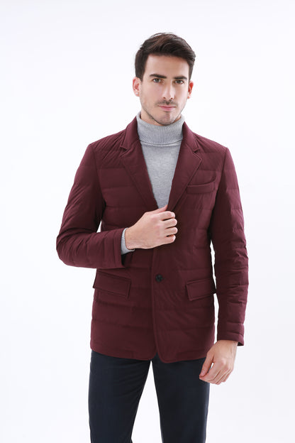 Suit Jacket Dark Red