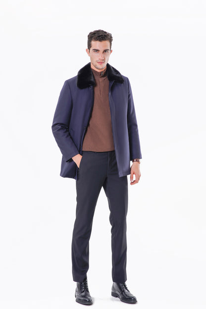 OverCoat Navy Blue