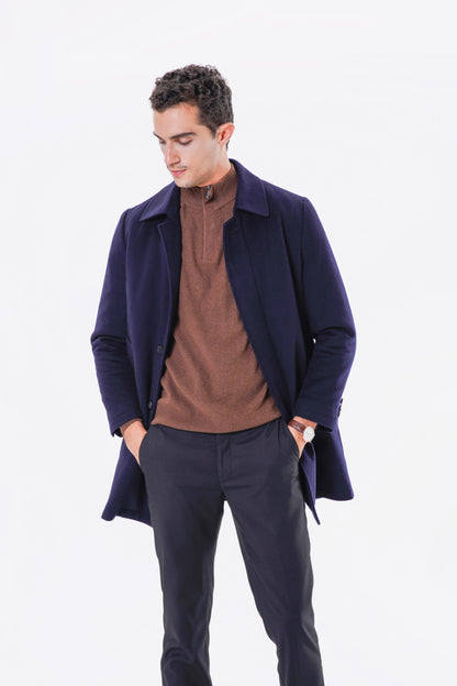 OverCoat / Coat Dark Blue