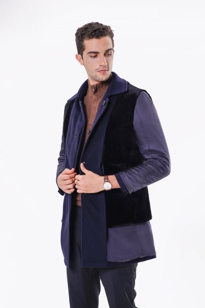 OverCoat / Coat Dark Blue