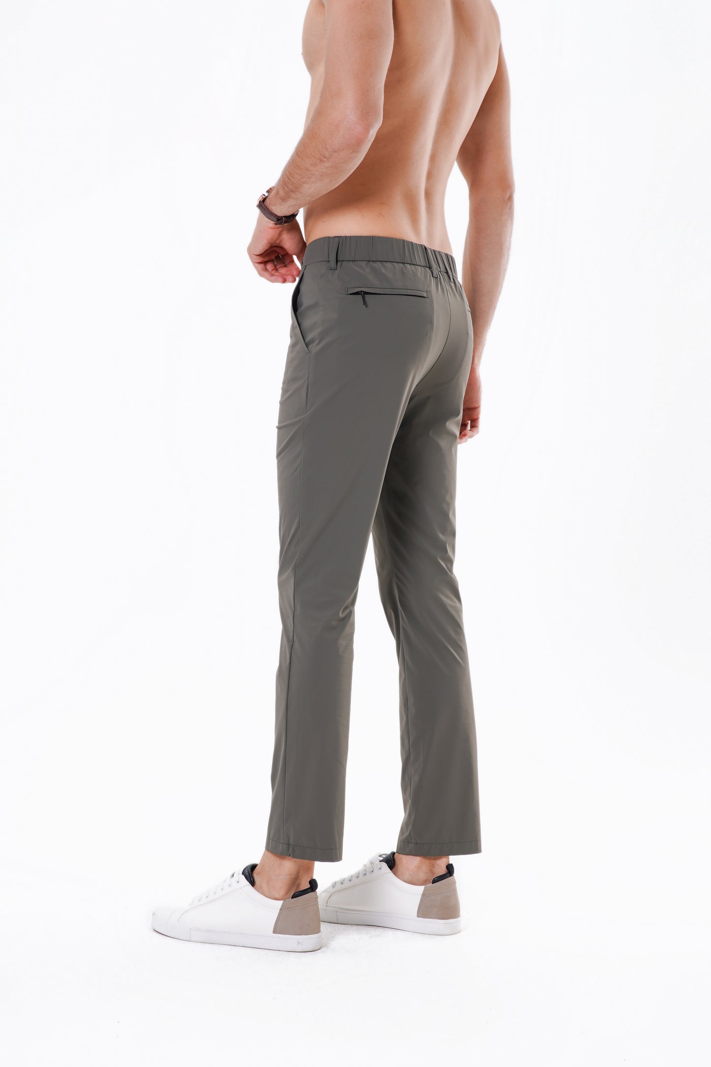 Dress Pant Jogger Green