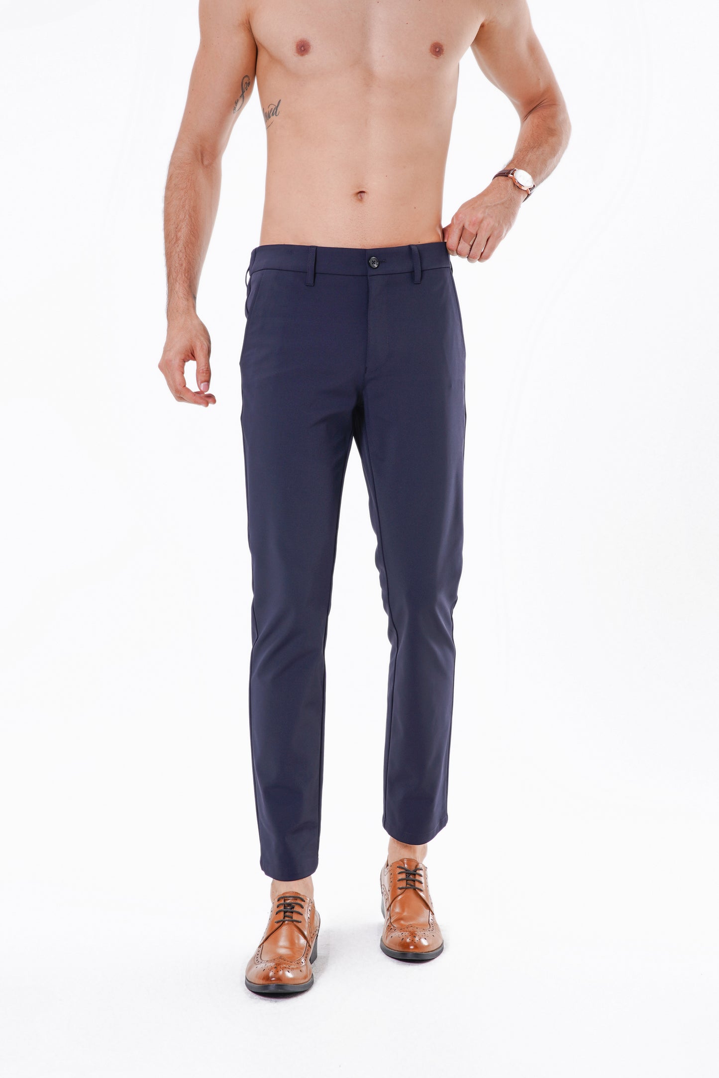 Dress Pant Jogger Blue