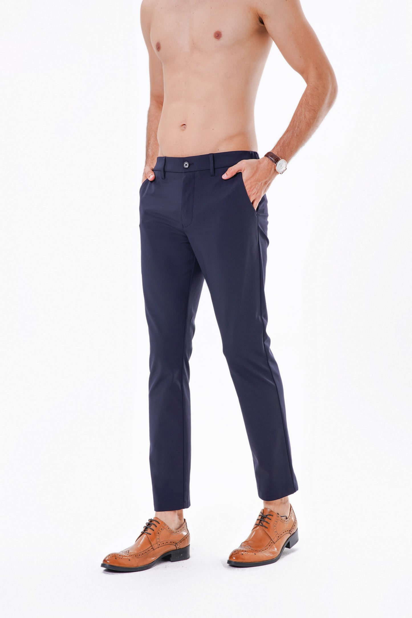 Dress Pant Jogger Blue