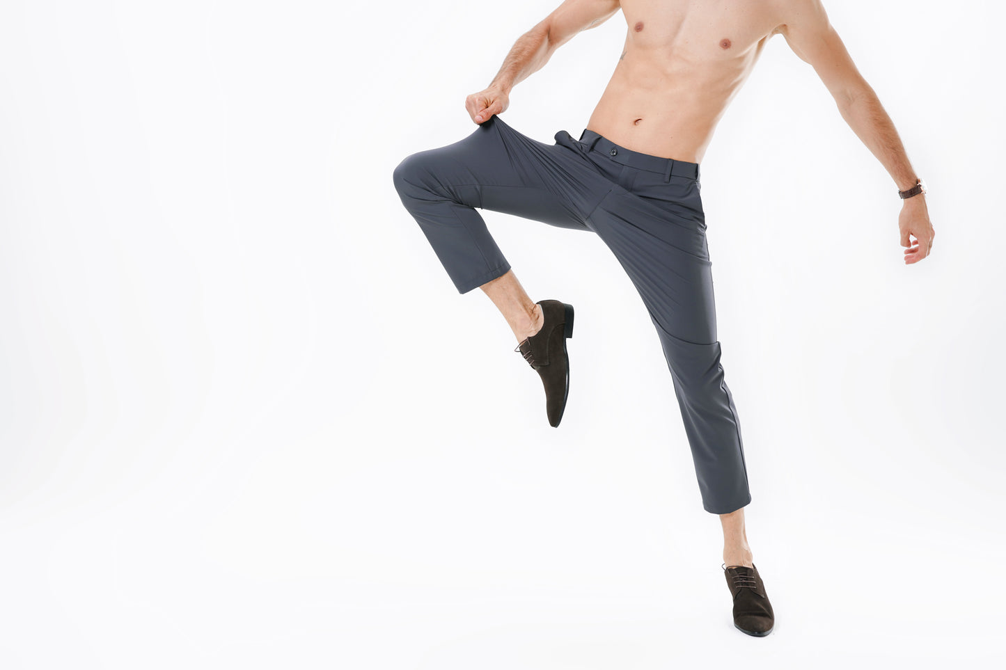 Dress Pant Jogger Dark Grey