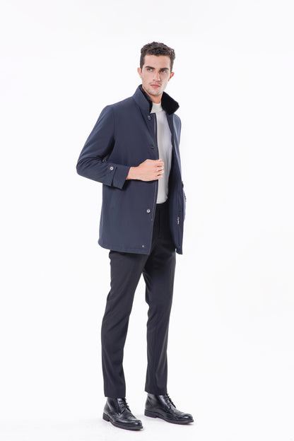 OverCoat Fur Blue