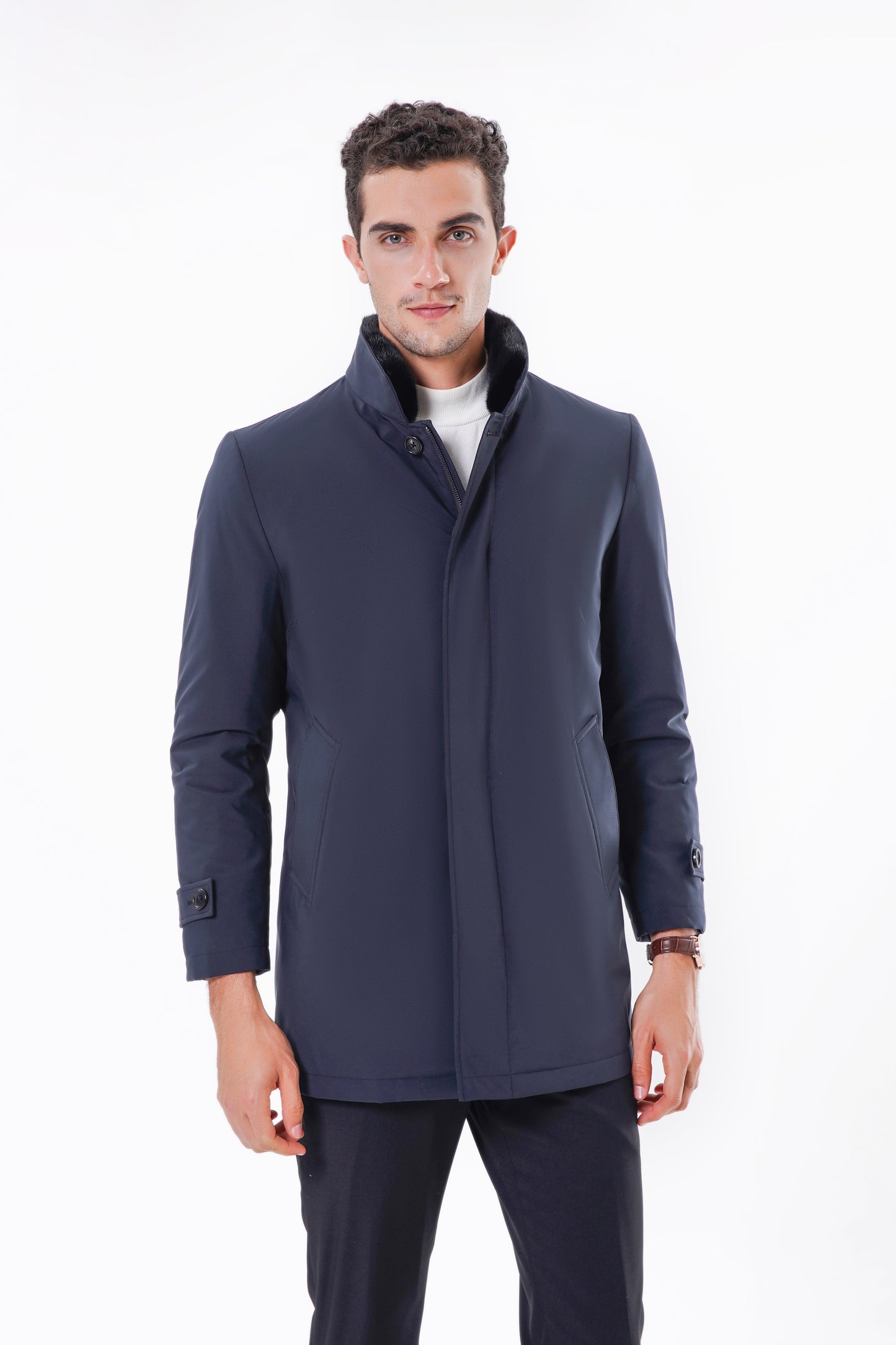 OverCoat Fur Blue