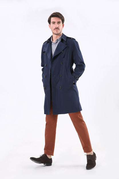 OverCoat Dark Blue Ligure